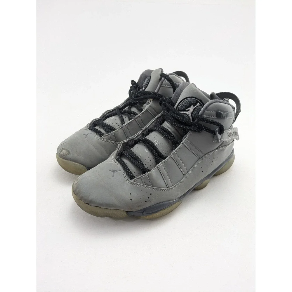 Mens Jordan 6 Rings Cool Grey Basketball Shoes CW4641-001 Size 8.5
